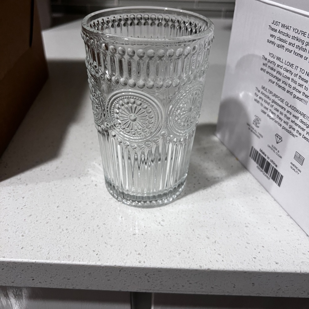 Vintage Glassware (12 oz.) | Set of 4